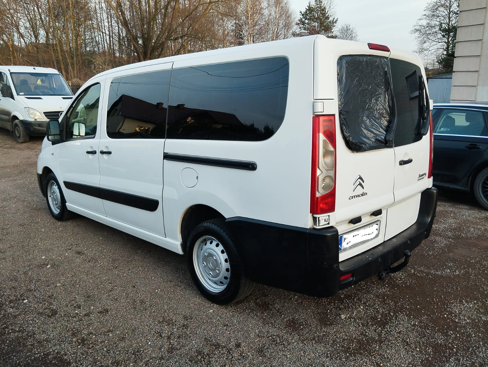 Citroën Jumpy w auto skupie